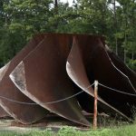 Retired equipment at Lay Dam
