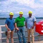 Alabama Power employees at Lay Dam
