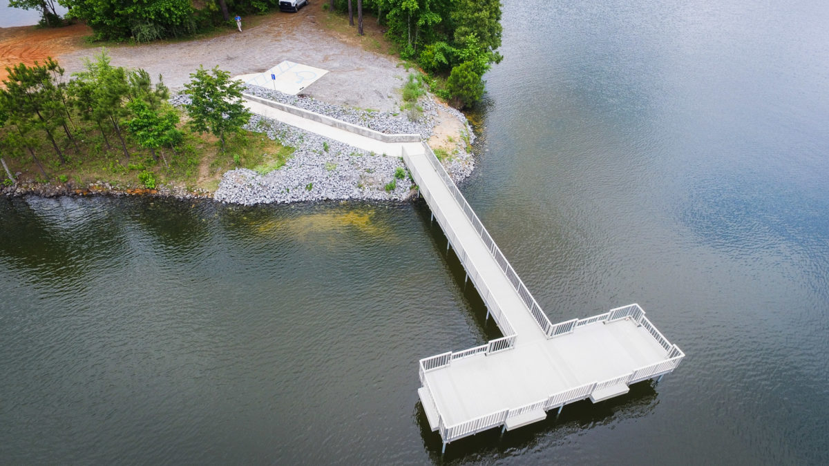 Paces Trail Fishing Dock