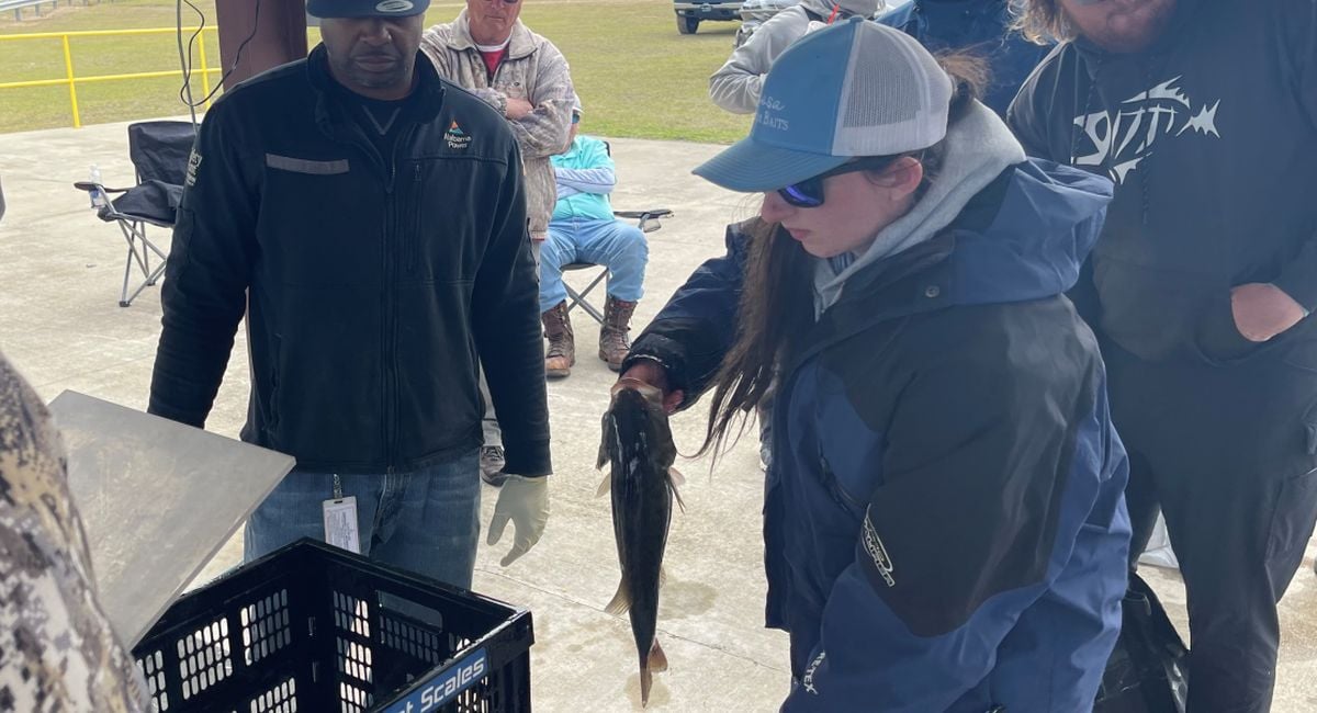 Smith Lake Tournament weigh-in.