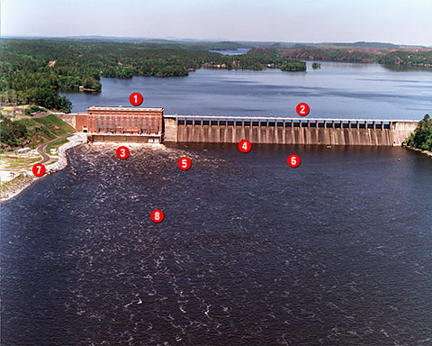 Lay Lake | Lake Level and Dam | Alabama Power Shorelines